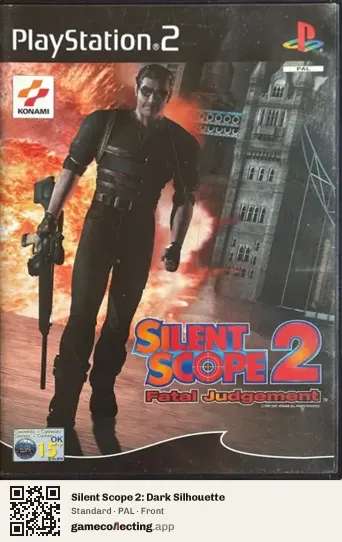 Silent Scope 2: Dark Silhouette PlayStation 2, PAL box front