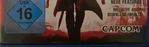 DmC: Devil May Cry, the USK square on its front
