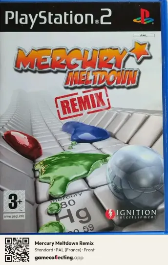 Mercury Meltdown Remix PlayStation 2, France box front