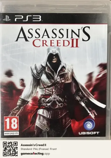 Assassin's Creed II PlayStation 3, France box front