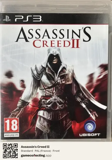 Assassin's Creed II PlayStation 3, France box front