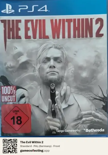 The Evil Within 2 PlayStation 4, Germany box front