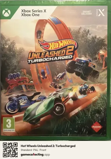 Hot Wheels Unleashed 2: Turbocharged Xbox Series X, PAL box front