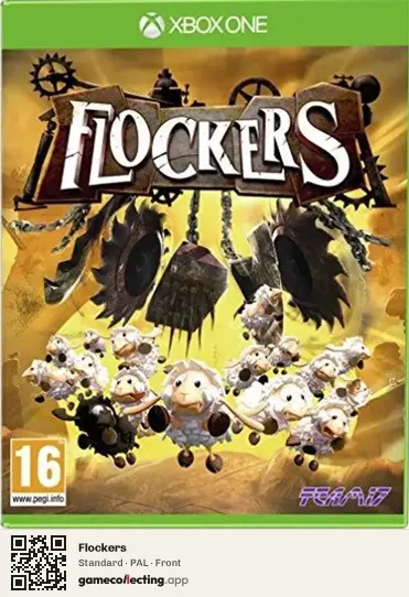 Flockers Xbox One, PAL box front