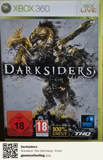 Darksiders Xbox 360, Germany box front