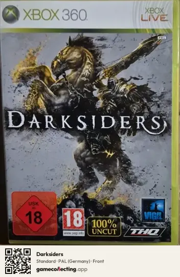 Darksiders Xbox 360, Germany box front