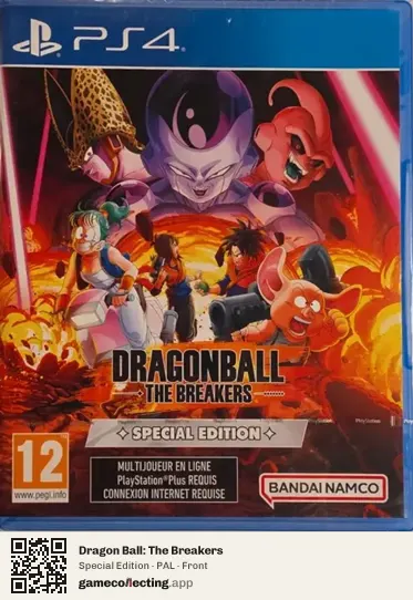 Dragon Ball: The Breakers PlayStation 4, PAL box front