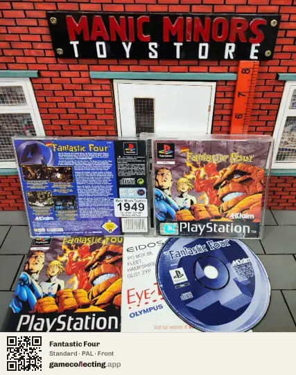 Fantastic Four PlayStation, PAL box front