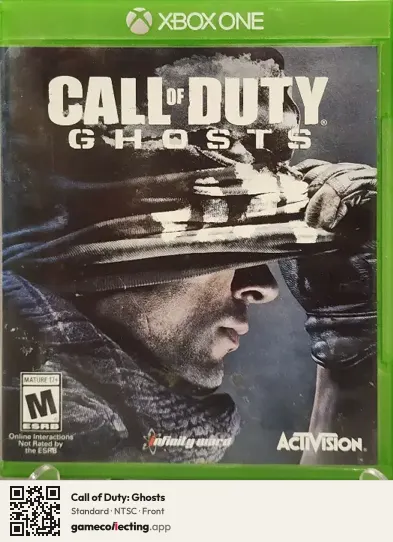 Call of Duty: Ghosts Xbox One, NTSC box front