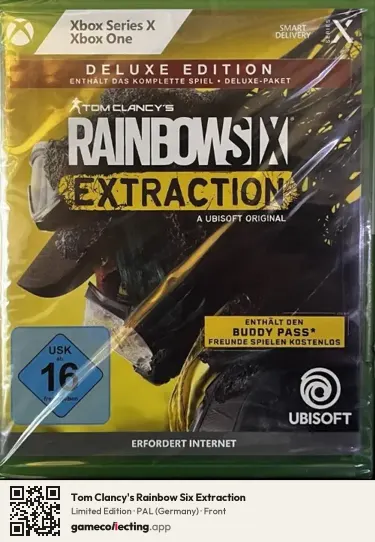 Tom Clancy's Rainbow Six Extraction Xbox Series X, Germany box front