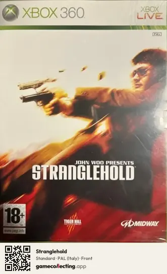 Stranglehold Xbox 360, Italy box front