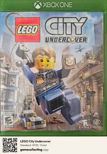 LEGO City Undercover Xbox One, NTSC box front