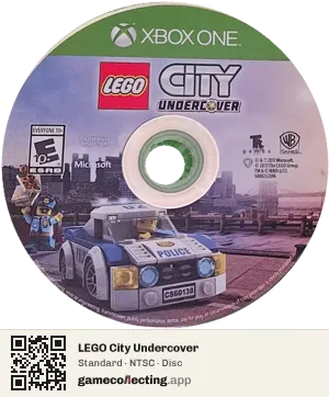LEGO City Undercover Xbox One, NTSC disc