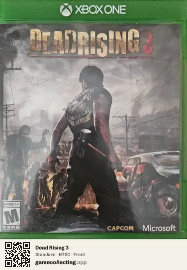Dead Rising 3 Xbox One, NTSC box front
