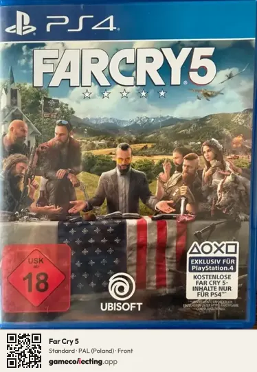 Far Cry 5 PlayStation 4, Poland box front
