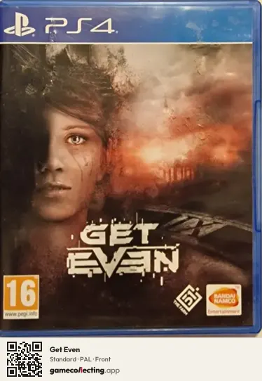 Get Even PlayStation 4, PAL box front