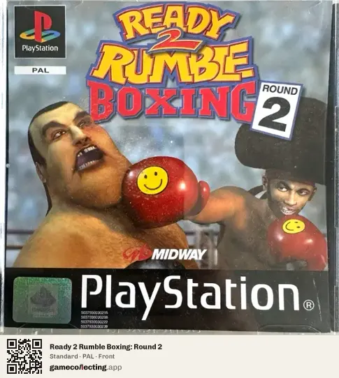 Ready 2 Rumble Boxing: Round 2 PlayStation, PAL box front
