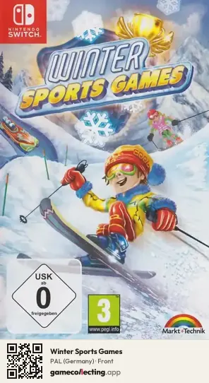 Winter Sports Games Nintendo Switch, Germany box front
