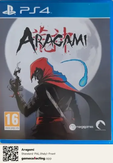 Aragami PlayStation 4, Italy box front