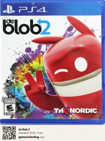 de Blob 2 PlayStation 4, NTSC box front