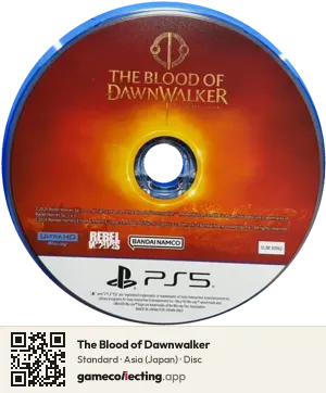 The Blood of Dawnwalker PlayStation 5, Asia disc