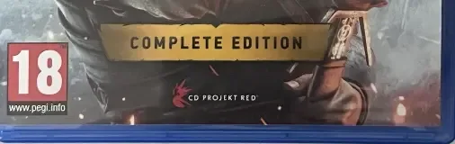 The Witcher 3: Wild Hunt, the PEGI square on its front