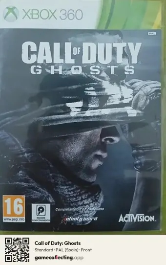Call of Duty: Ghosts Xbox 360, Spain box front