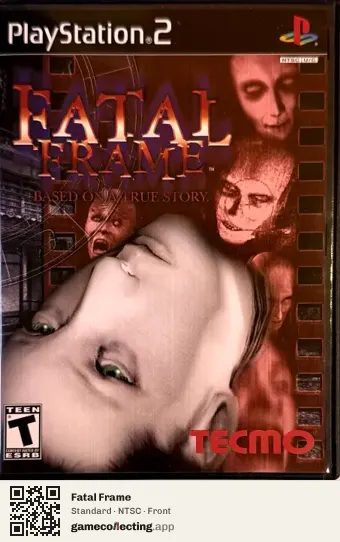 Fatal Frame PlayStation 2, NTSC box front
