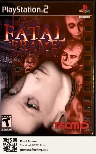 Fatal Frame PlayStation 2, NTSC box front