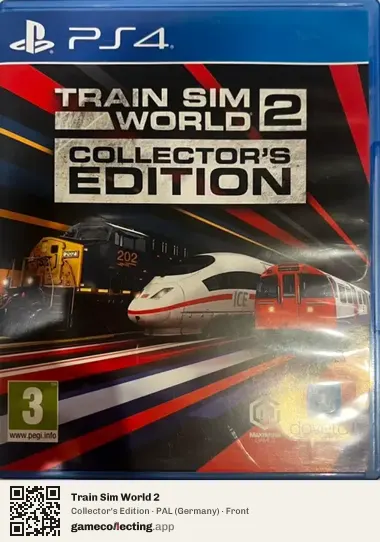 Train Sim World 2 PlayStation 4, Germany box front