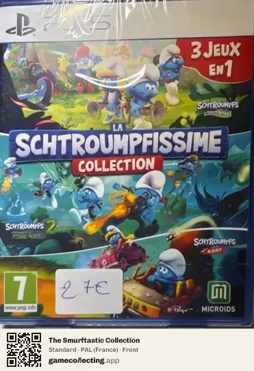 The Smurftastic Collection PlayStation 5, France box front