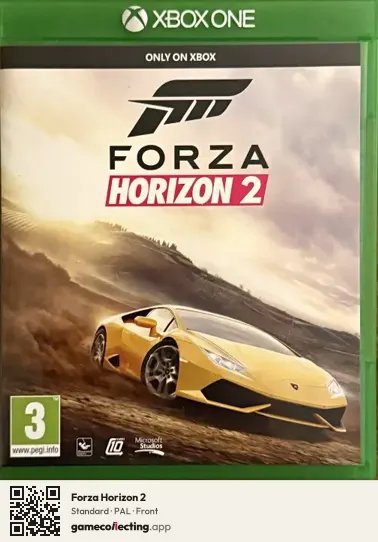 Forza Horizon 2 Xbox One, PAL box front