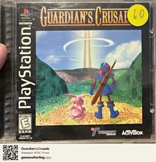 Guardian's Crusade PlayStation, NTSC box front