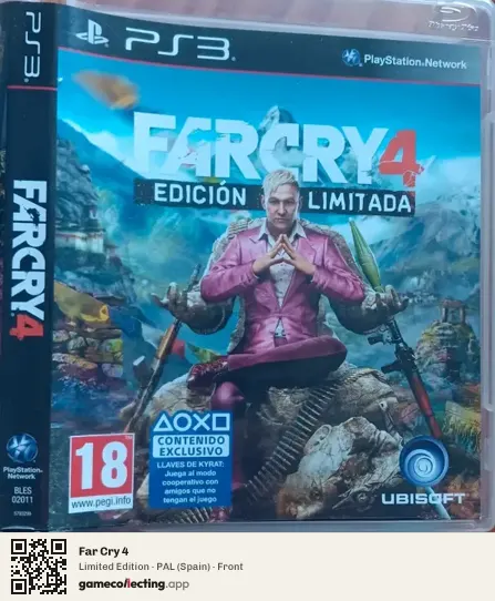 Far Cry 4 PlayStation 3, Spain box front