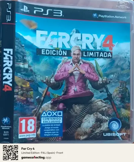 Far Cry 4 PlayStation 3, Spain box front