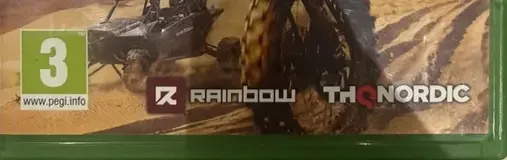 MX vs ATV All Out, the PEGI square on its front