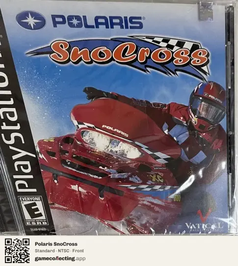 Polaris SnoCross PlayStation, NTSC box front