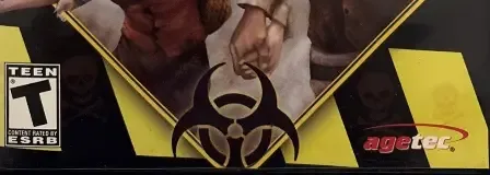 Raw Danger, the ESRB box on its front