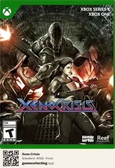 Xeno Crisis Xbox Series X, NTSC box front