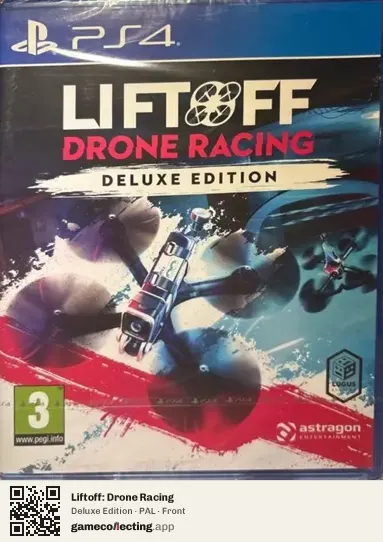 Liftoff: Drone Racing PlayStation 4, PAL box front