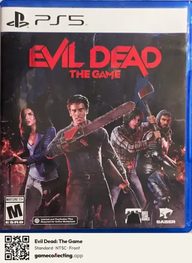 Evil Dead: The Game PlayStation 5, NTSC box front