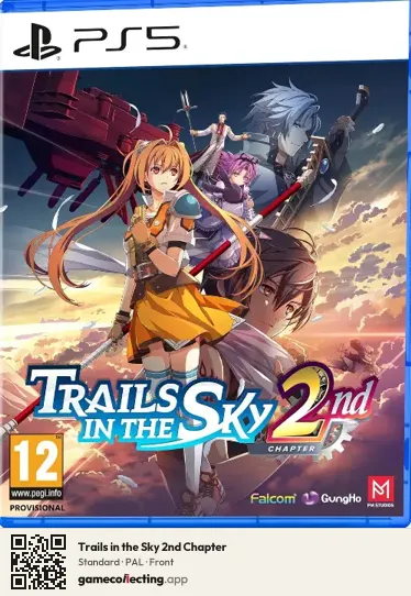 Trails in the Sky 2nd Chapter PlayStation 5, PAL box front