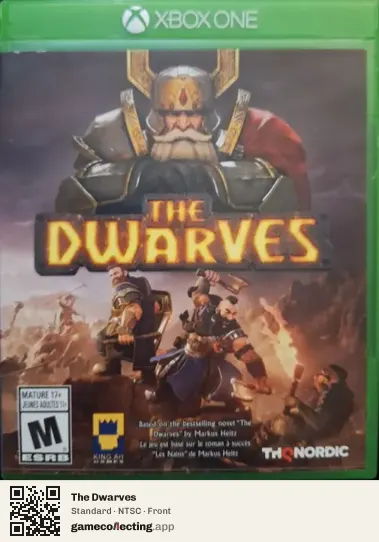 The Dwarves Xbox One, NTSC box front