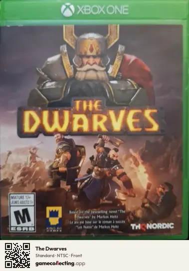 The Dwarves Xbox One, NTSC box front