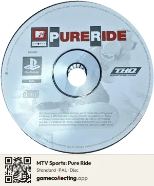 MTV Sports: Pure Ride PlayStation, PAL disc