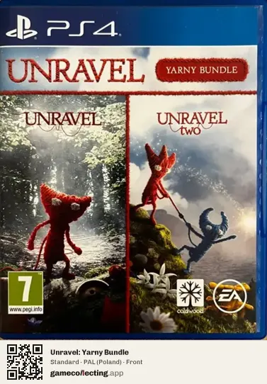 Unravel: Yarny Bundle PlayStation 4, Poland box front
