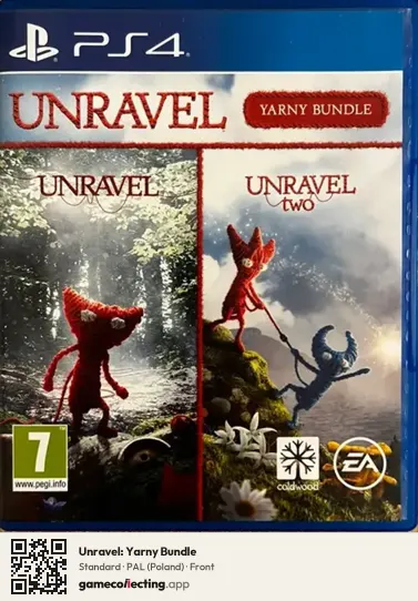 Unravel: Yarny Bundle PlayStation 4, Poland box front