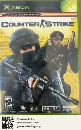 Counter-Strike Xbox, NTSC box front