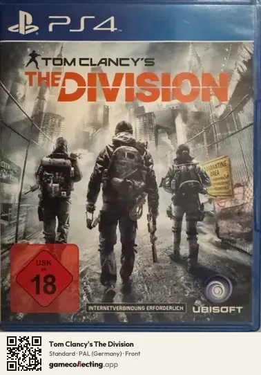 Tom Clancy's The Division PlayStation 4, Germany box front