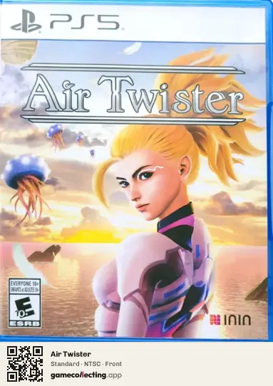 Air Twister PlayStation 5, NTSC box front